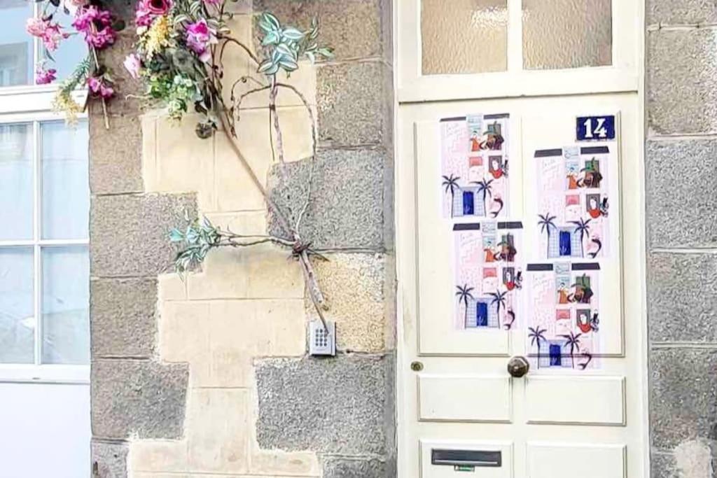 Appartement Frida - Plage 50M - Rue Gratuite Saint-Malo Esterno foto