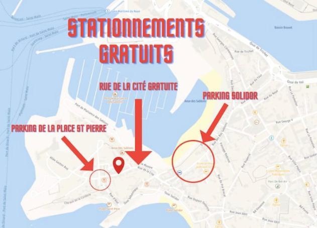 Appartement Frida - Plage 50M - Rue Gratuite Saint-Malo Esterno foto